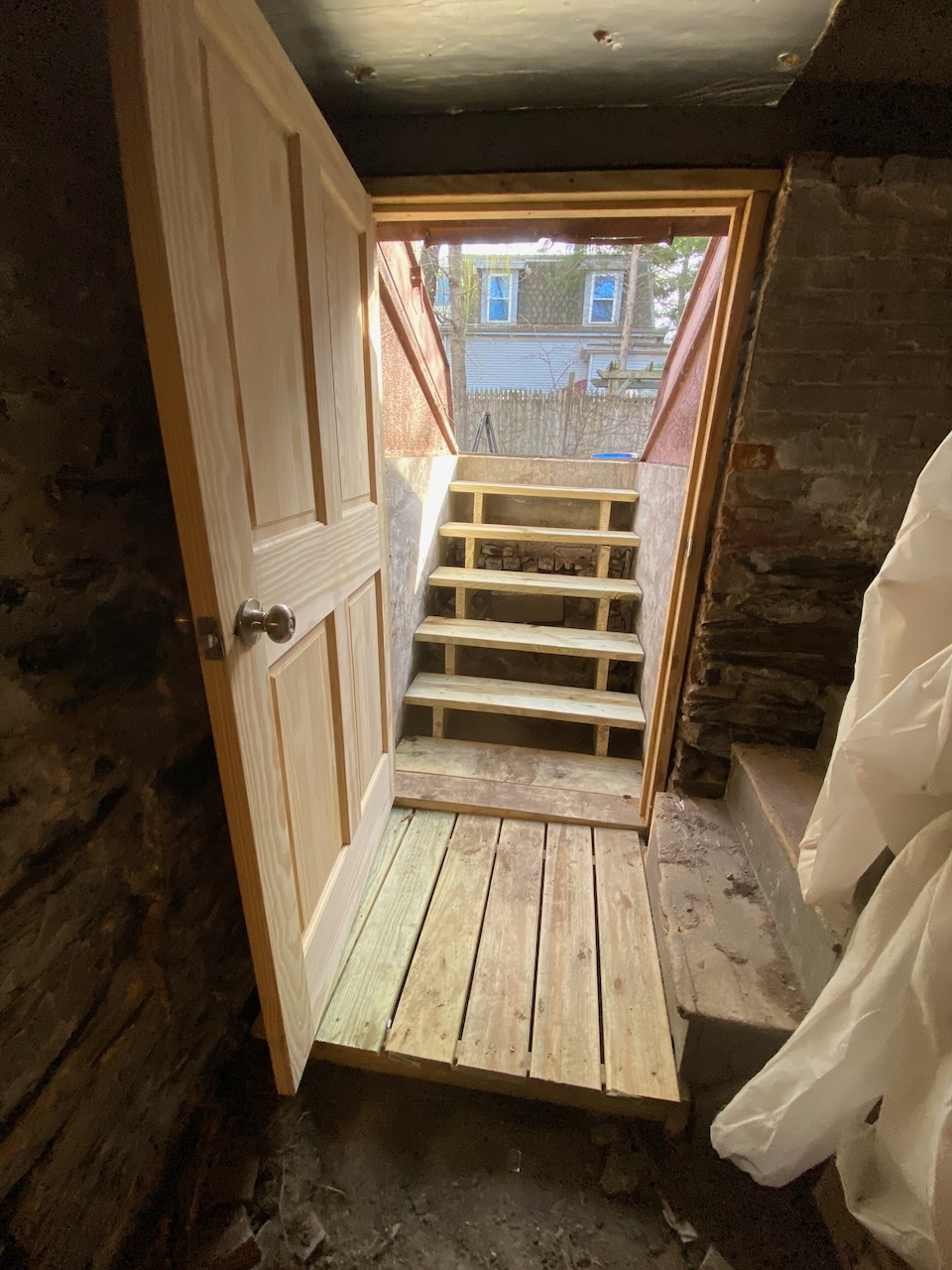 Transforming a Hazardous Basement Entry