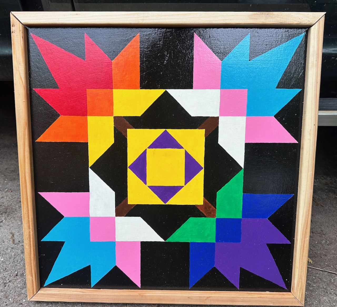 Pride Barn Quilt